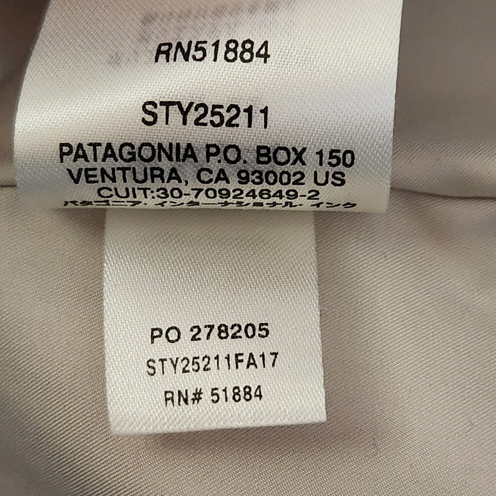 Patagonia Los Gatos Full Zip Fleece Jacket Womens Small White 25211 Slim Fit - Picture 6 of 10